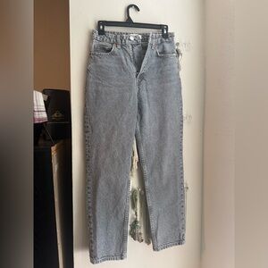 Zara High Rise Gray Women's Jeans